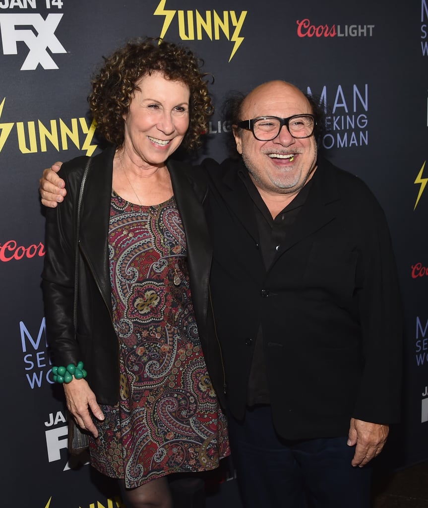 Rhea Perlman And Danny DeVito Celebrity Comedy Power Couples.