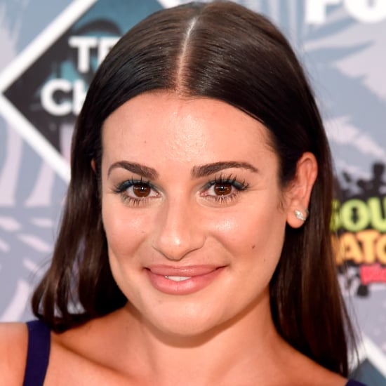 Lea Michele's Hair and Makeup at the 2016 Teen Choice Awards