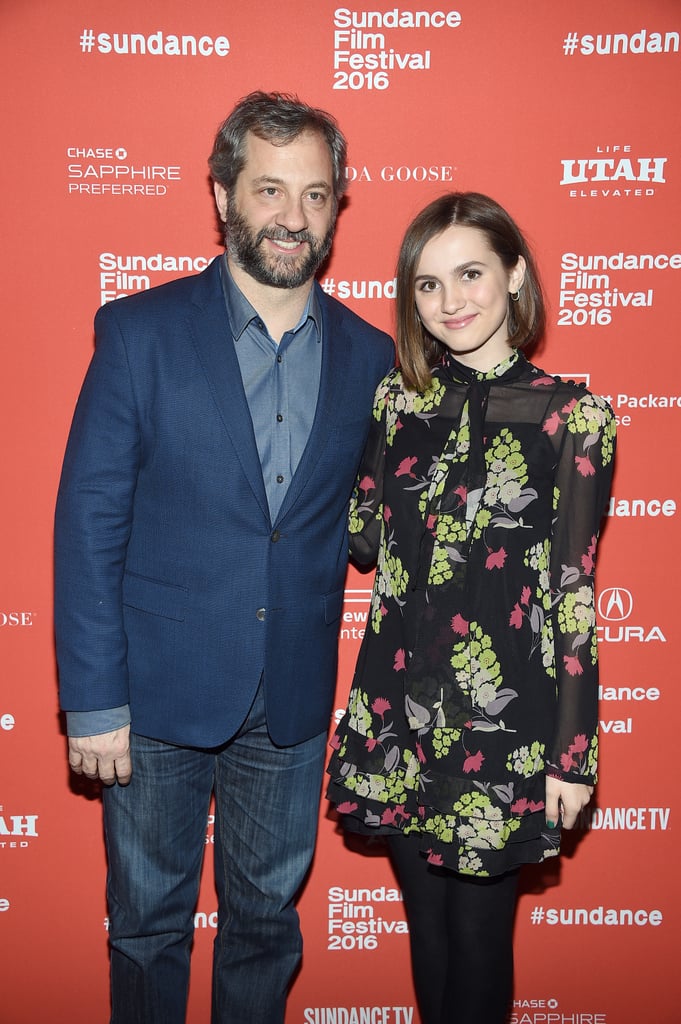 Judd Apatow and Daughter Maude Sundance Film Festival 2016