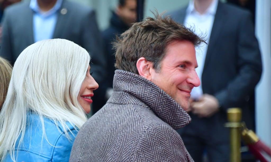 Lady Gaga Bradley Cooper at Sam Elliott's Handprint Ceremony