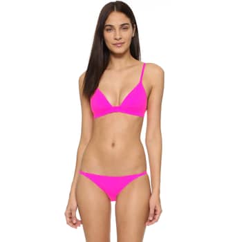 Insight Kaylee Geo Triangle Bikini Set - Pink