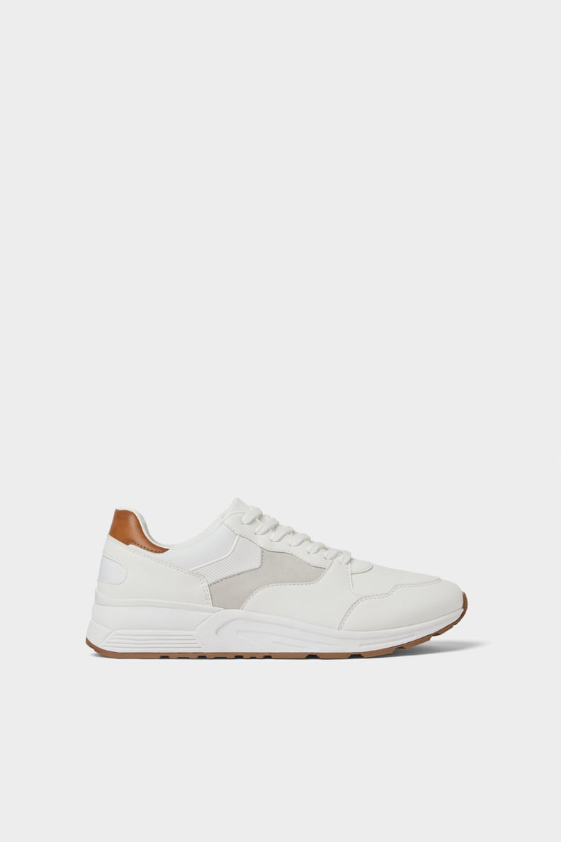 Zara White Classic Sneakers