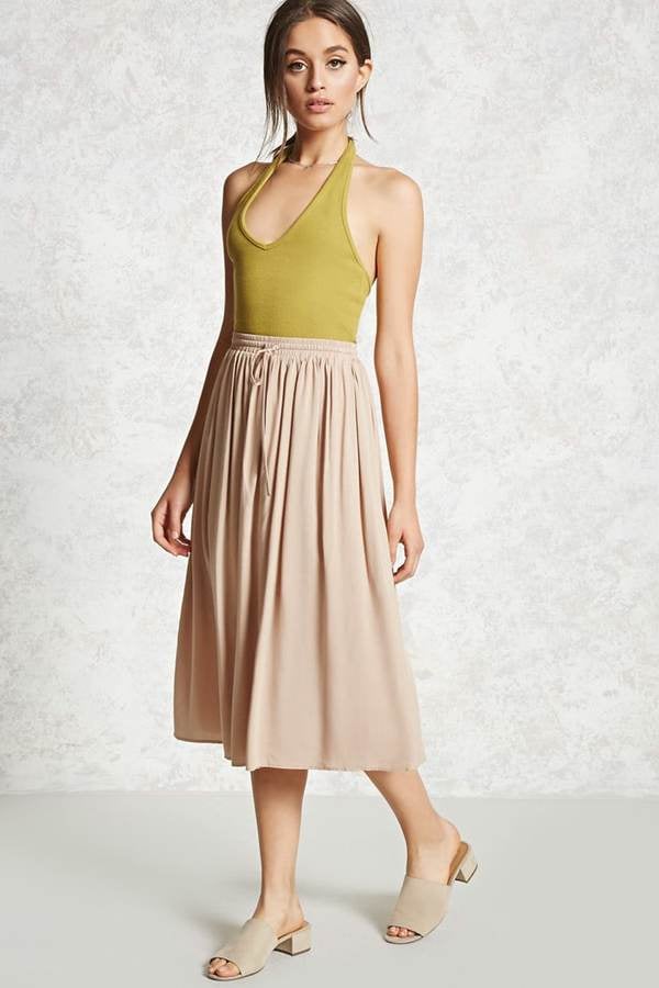 forever 21 midi skirt
