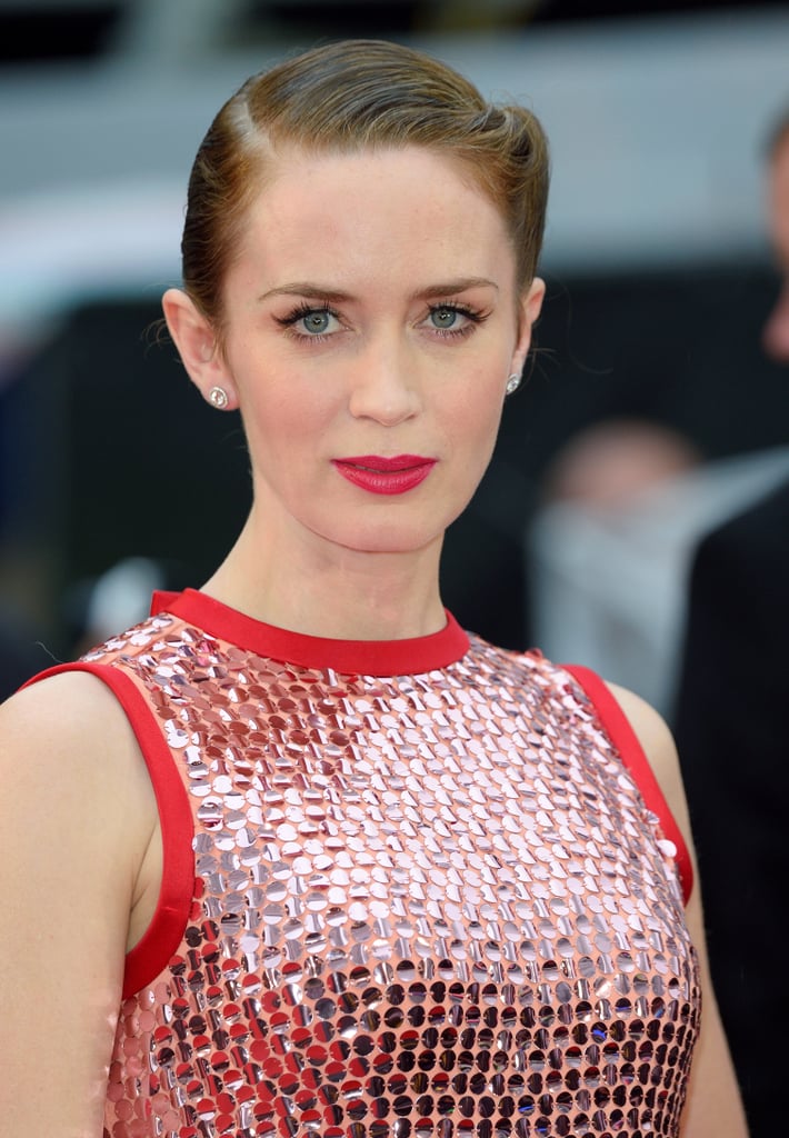 Emily Blunt Attends the Sicario Premiere in London