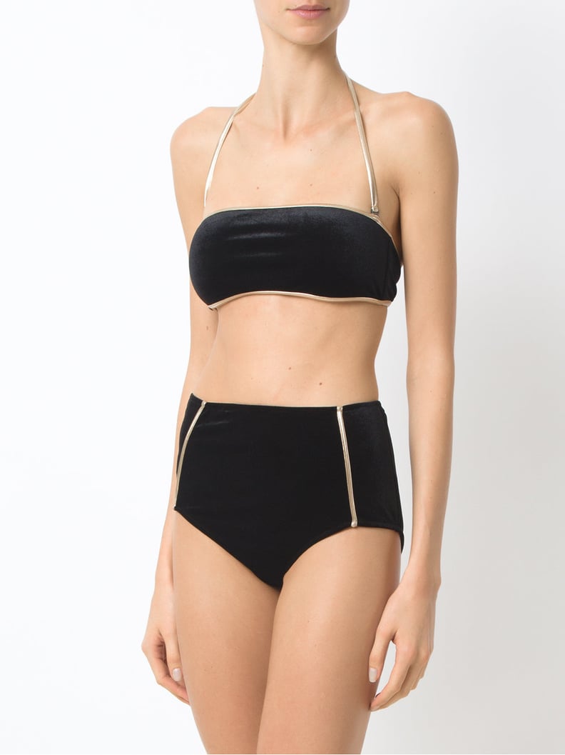 Adriana Degreas Hot Pants Velvet Bikini Set