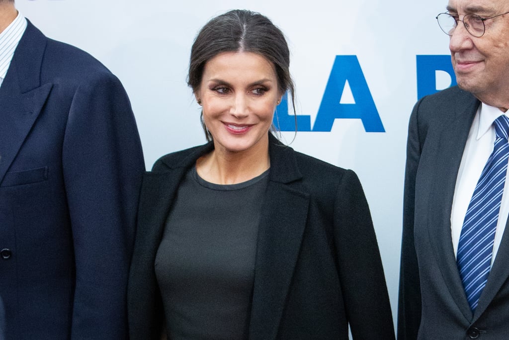 Queen Letizia's Pleated Midi Skirt November 2018