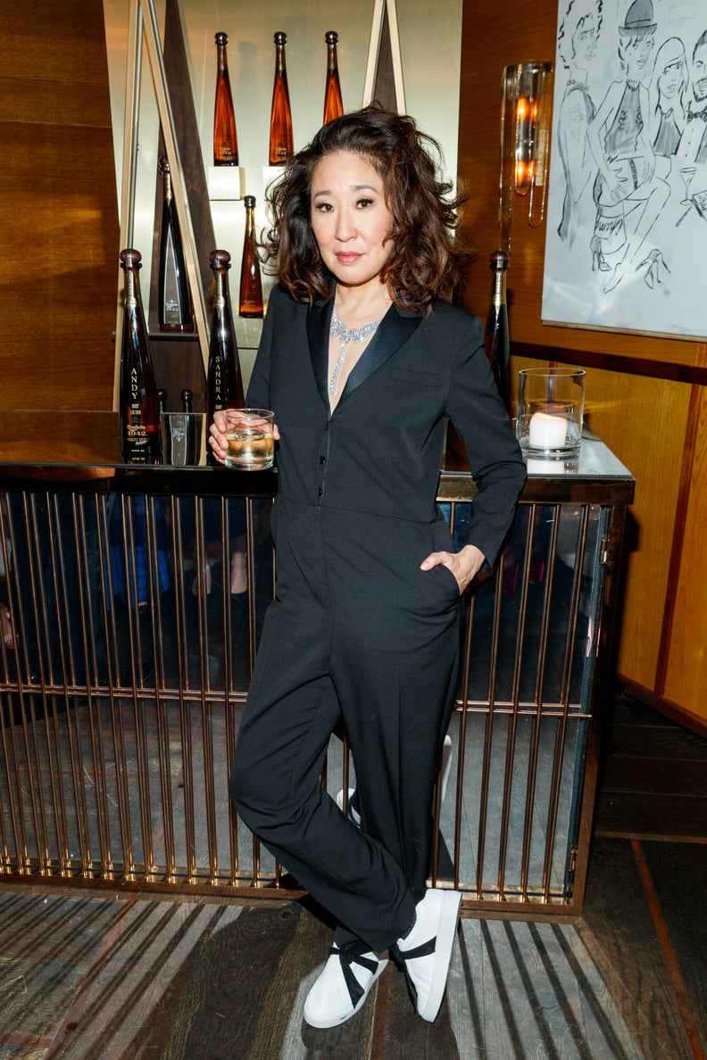 Sandra Oh at the 2019 Golden Globes Afterparty