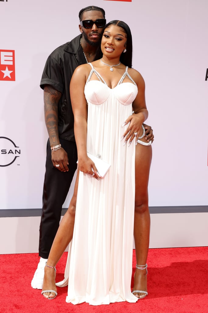 Megan Thee Stallion and Pardi Fontaine at BET Awards Photos
