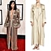 Kim Kardashian Robe Dress at the Grammys