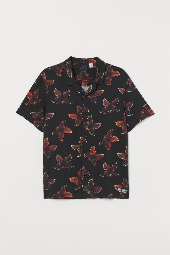 H&M x Stranger Things Patterned Resort Shirt (£18)