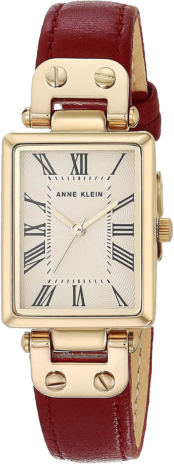 Anne Klein Leather Strap Watch We Weren t Ready For These 60