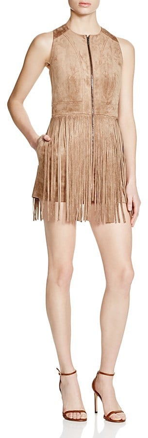 BCBGMAXAZRIA Hamiin Fringe Dress ($338)