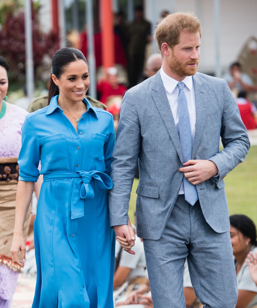 Meghan Markle And Prince Harry Matching Outfits Popsugar Fashion Photo 55 