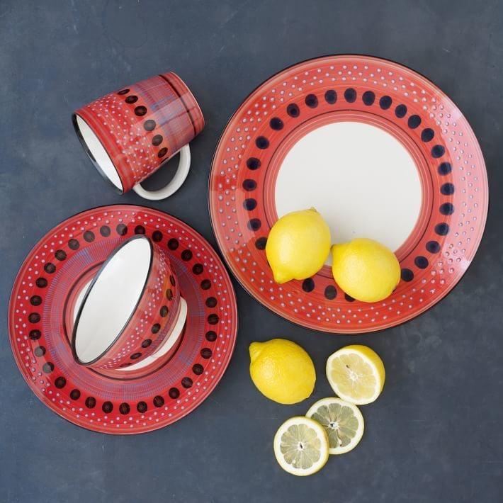Red Tableware (from $8)