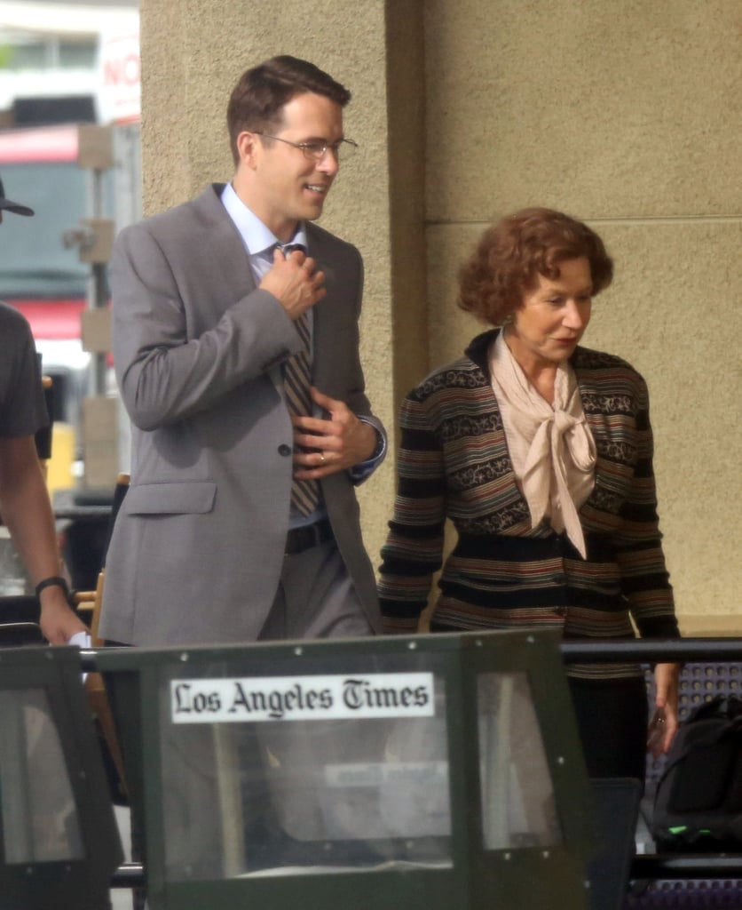 Ryan Reynolds on the Woman in Gold Set | Pictures