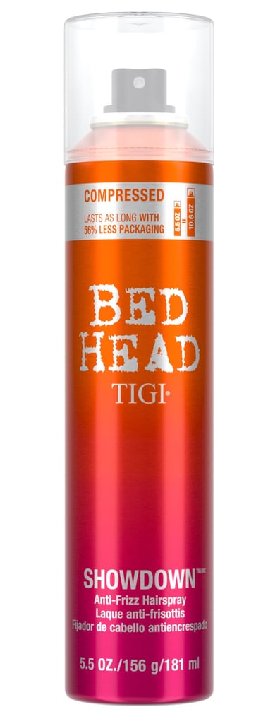 The Bed Head Showdown Anti-Frizz Hairspray ($20) is one of Justice's Summer hair essentials. "It's so hot in the Summer," she said. "If I want to put my hair in a tight bun, that would be great to sort of smooth this down, give it a slight shine, and get rid of frizz."