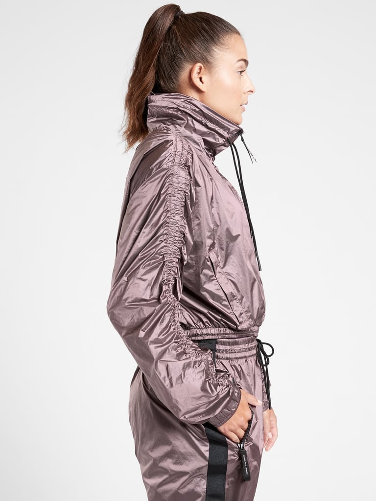 Athleta x Allyson Felix Legend Luxe Crop Half-Zip Jacket