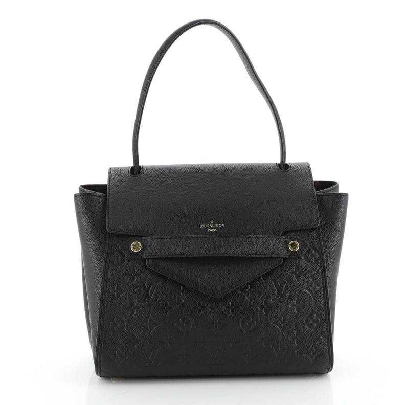 Shop It Vintage: Louis Vuitton Trocadero Handbag Monogram Empreinte Leather Black
