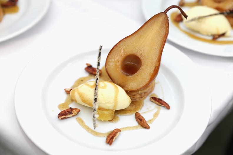 William Pear Belle Helene With Vanilla Bean Ice Cream