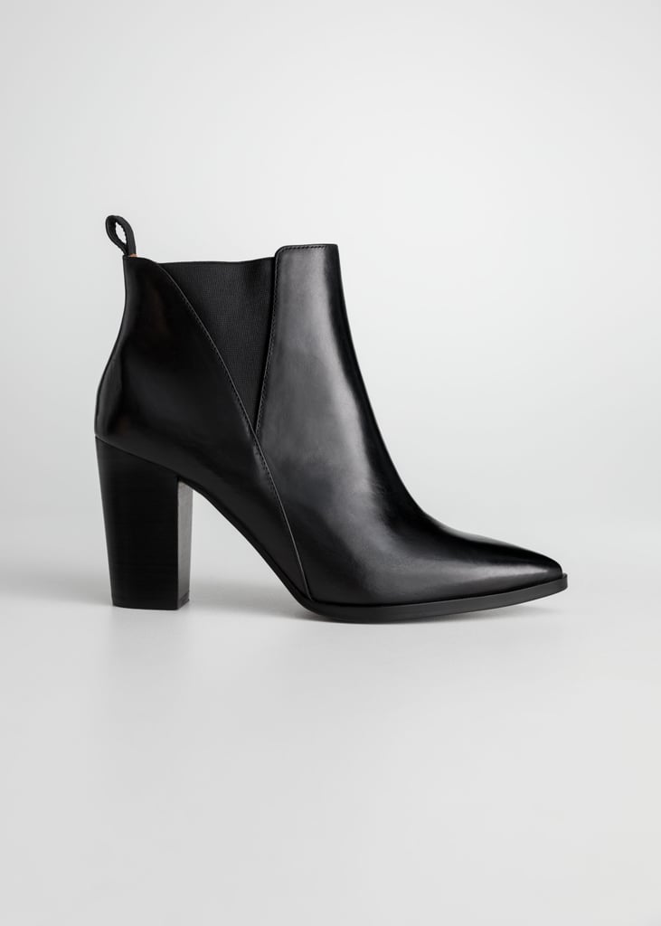 & Other Stories Leather Ankle Boots