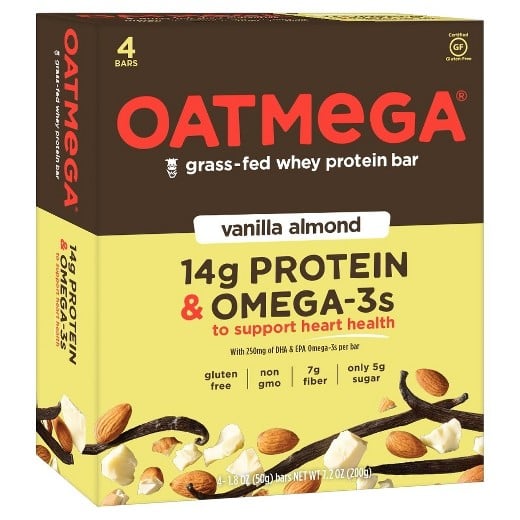 Oatmega Grass-Fed Whey Protein Bar