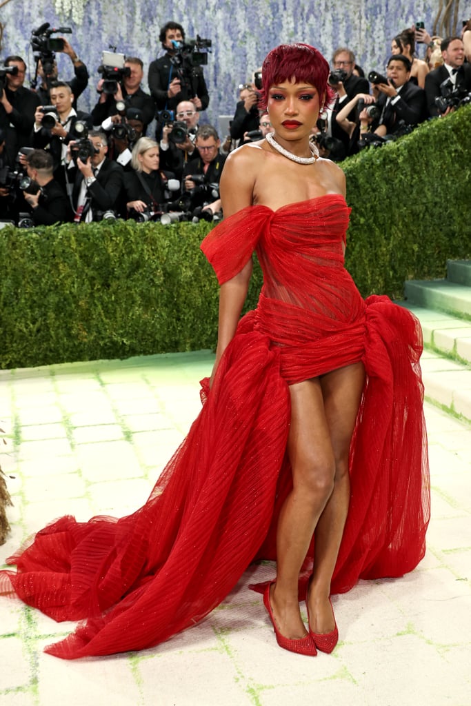 Keke Palmer at the 2026 Met Gala wearing Prabal Gurung