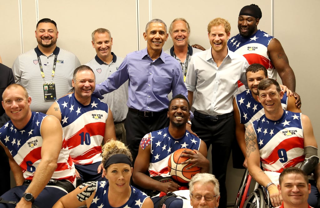 Prince Harry and Barack Obama at Invictus Games 2017