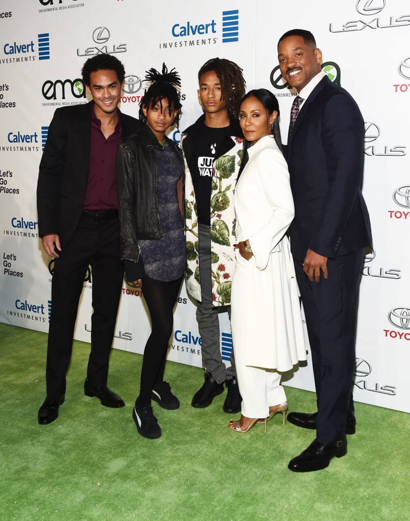 Will Smith and His Family at the EMA Awards 2016