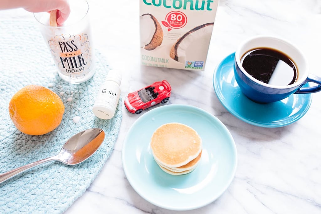 If you have kids, let them sleep in while you get the kiddos breakfast.