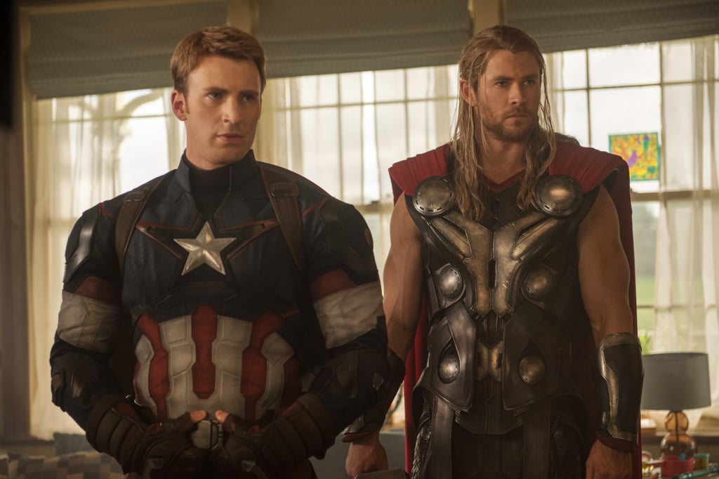 Cap and Thor are looking quite sexy. Sorry, they just are.