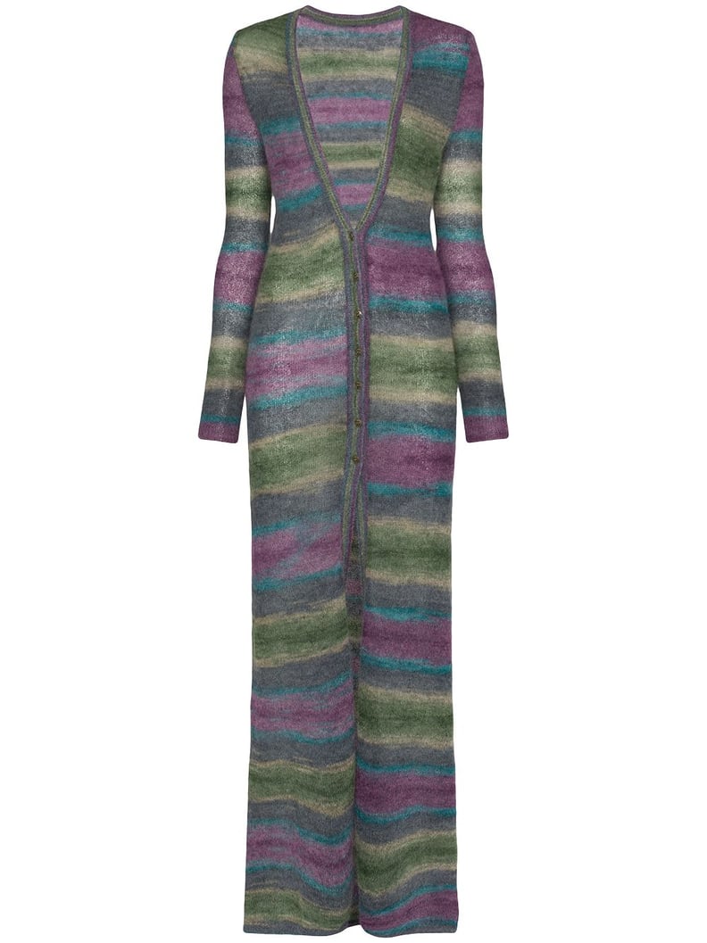 Jacquemus Striped Long Cardigan