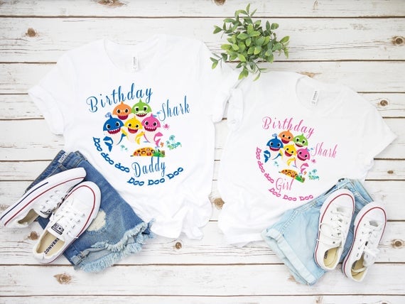 baby shark family shirts