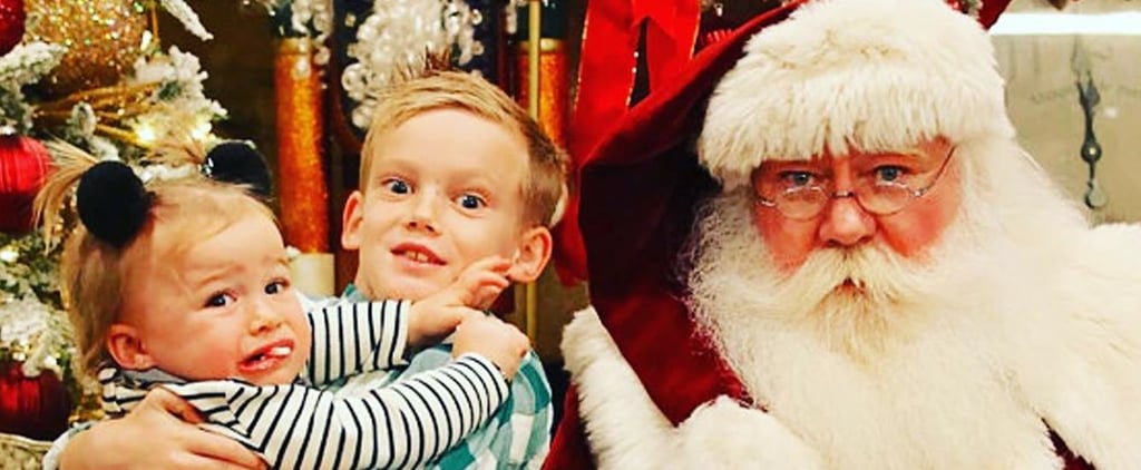 Hilary Duff's Daughter Burst Into Tears When She Met Santa, but Her Son, Luca, Saved the Day