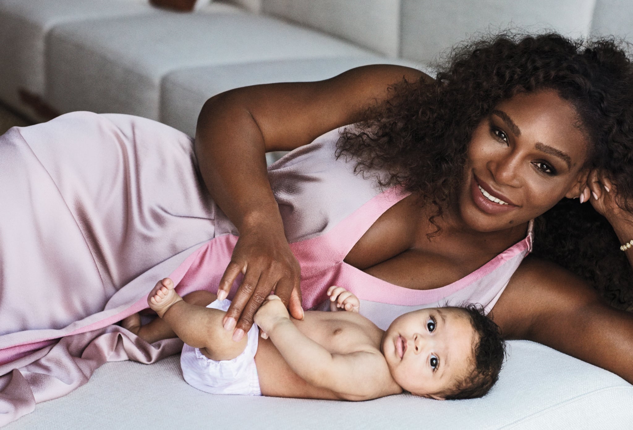 Serena Williams Vogue February 2018 Popsugar Celebrity