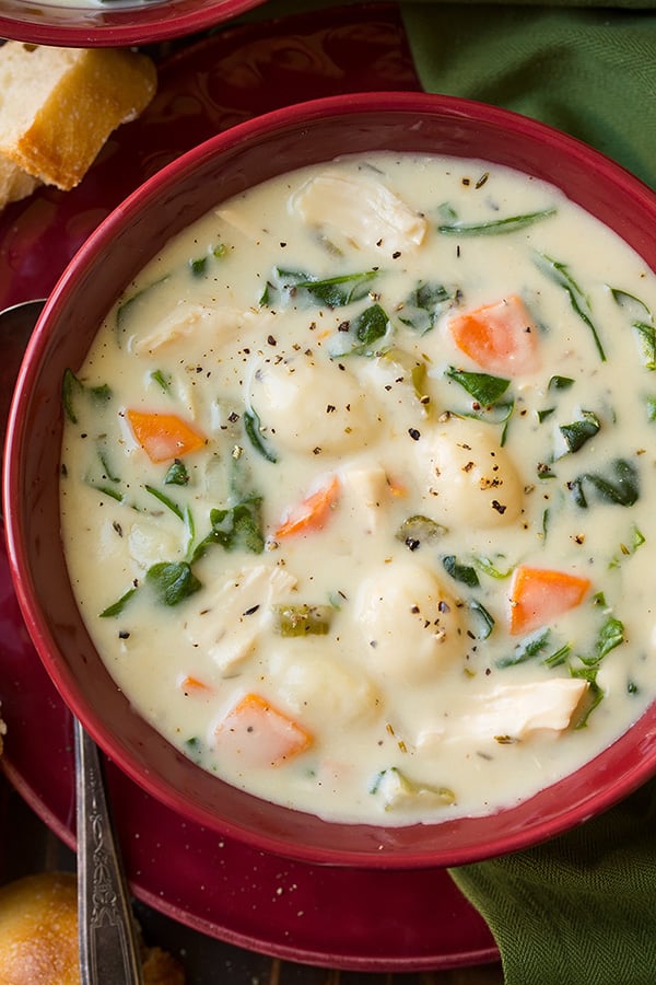 Creamy Chicken Gnocchi Soup | Olive Garden Copycat Recipes | POPSUGAR ...