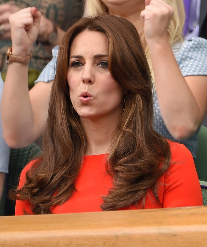 Kate Middleton's Facial Expressions Watching Sports Pictures | POPSUGAR ...