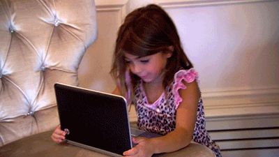 When you're secretly more than willing to cave in and allow more screen time.