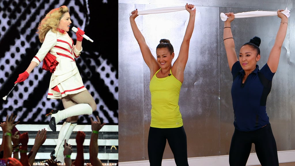 Towel Workout From Madonna's Trainer