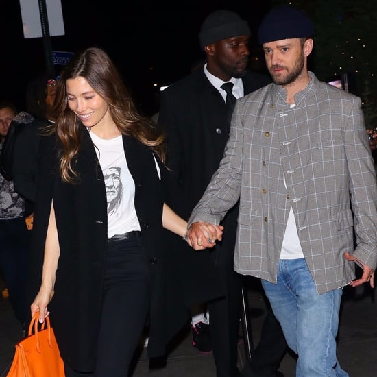 Justin Timberlake and Jessica Biel Holding Hands NYC 2019