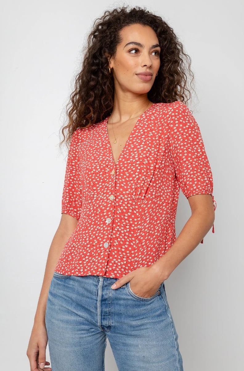 Rails Amelia Carmine Top