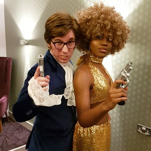 Austin Powers and Foxxy Sexy  Couples  Halloween  Costumes  