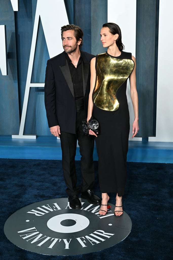 Jake Gyllenhaal, Jeanne Cadieu at Vanity Fair Oscars Party