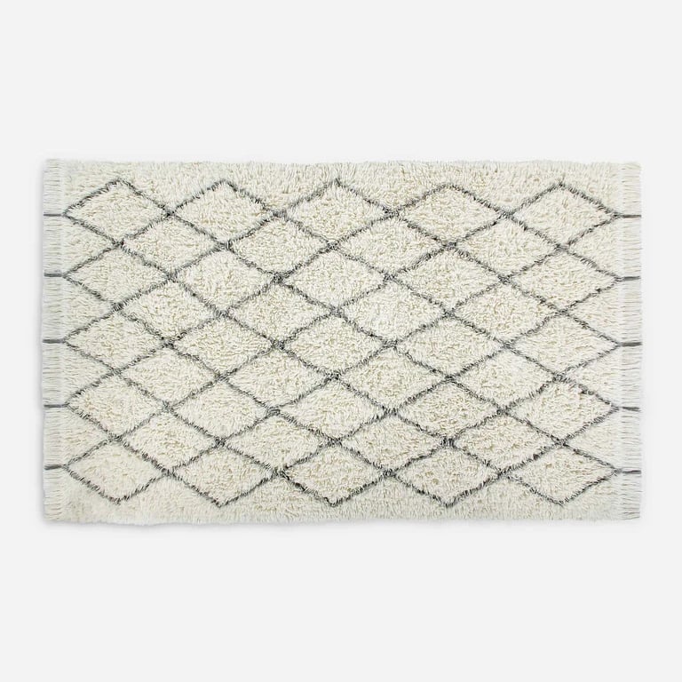 A Plush Rug: Brooklinen Berber Washable Wool Rug