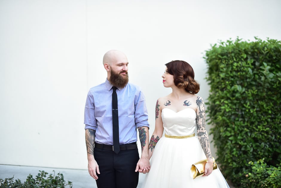 Tropical Las Vegas Wedding