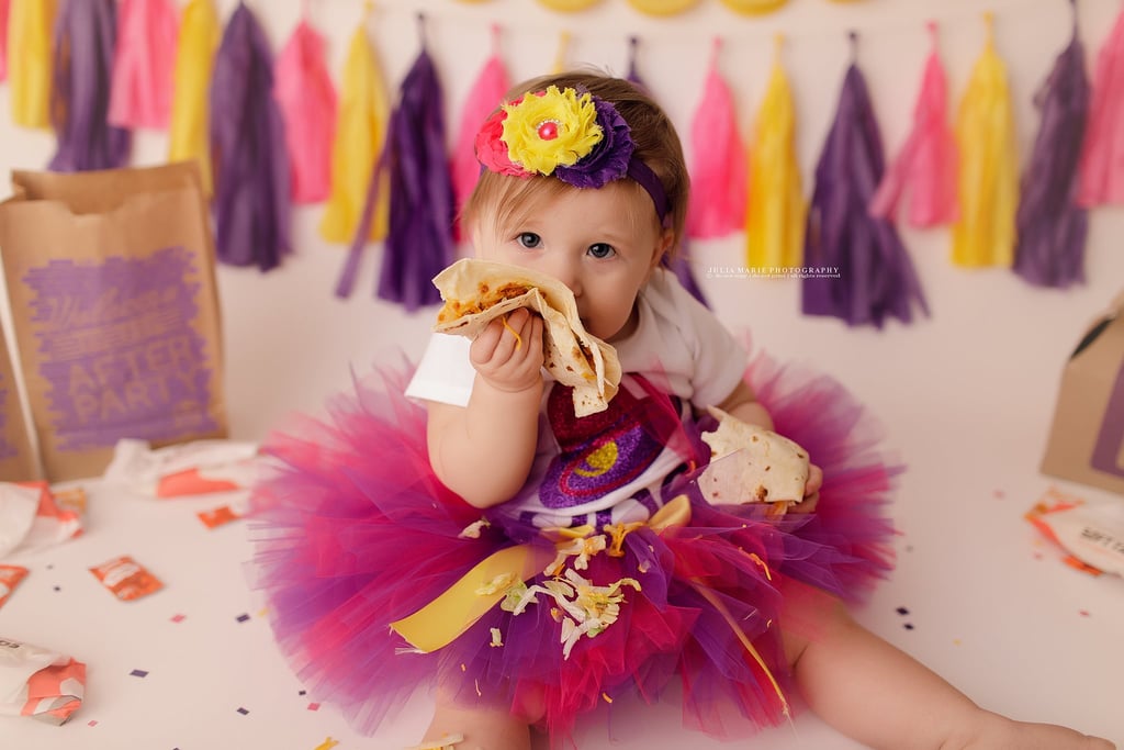 Baby's Taco Bell Cake Smash