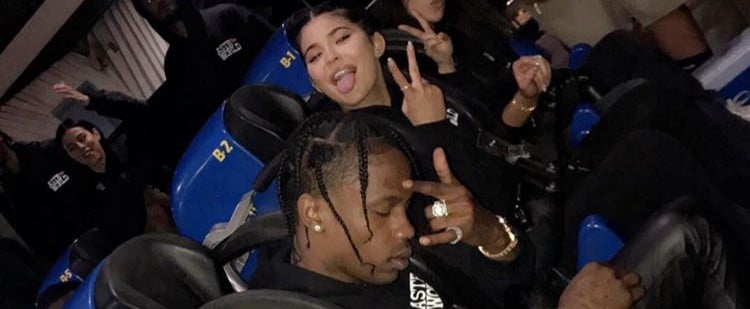 Kylie Jenner Rents Out Six Flags For Travis Scott's Birthday