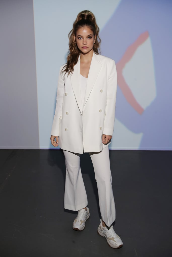 Barbara Palvin at the Boss Milan Fashion Week Show