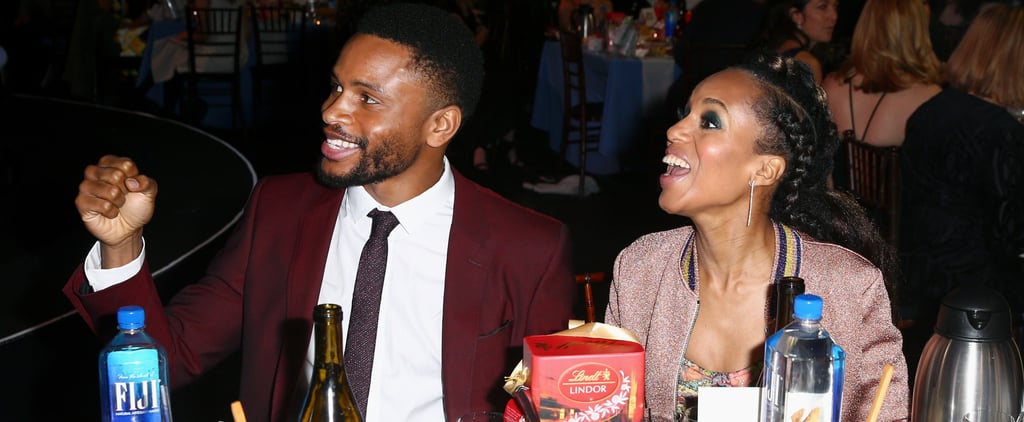 Kerry Washington and Nnamdi Asomugha the 2018 Spirit Awards