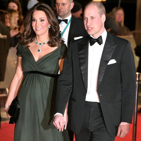 Prince William and Kate Middleton at the BAFTA Awards 2018