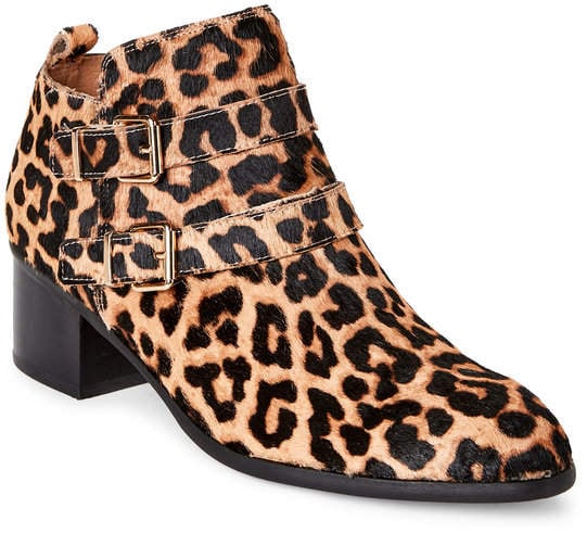 Gigi Hadid Wearing Leopard Booties | POPSUGAR Fashion